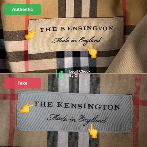 spot fake burberry jacket|spotting a burberry coat.